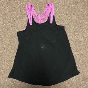 NWT Rock47 Wrangler Tank w/ Crochet Butterfly Back